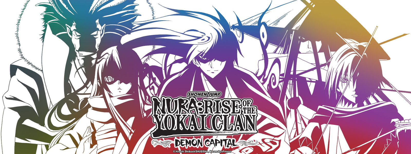 Nura Rise of the Yokai Clan Demon Capital Banner
